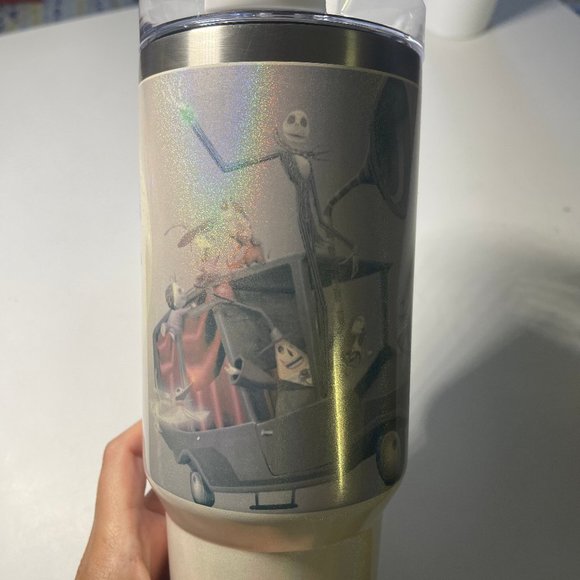 Custom made Disney Nightmare before Christmas Tumbler Brand New 40 oz double wal - Picture 2 of 13
